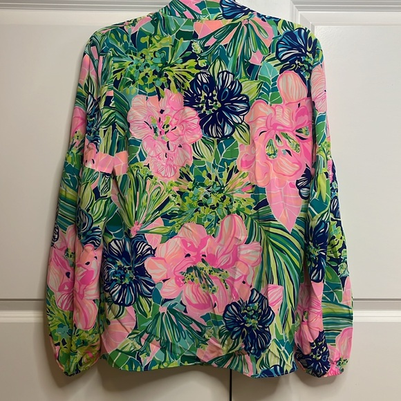 Lilly Pulitzer Blouse Size Small - Picture 3 of 3